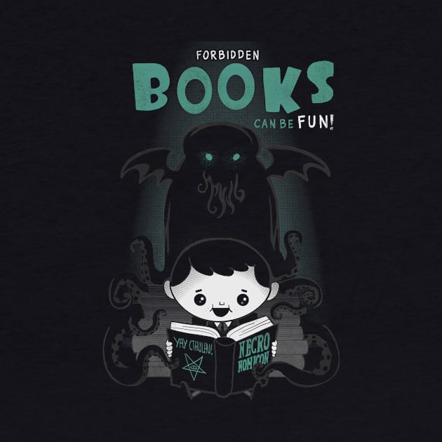 Forbidden books can be fun! by Queenmob